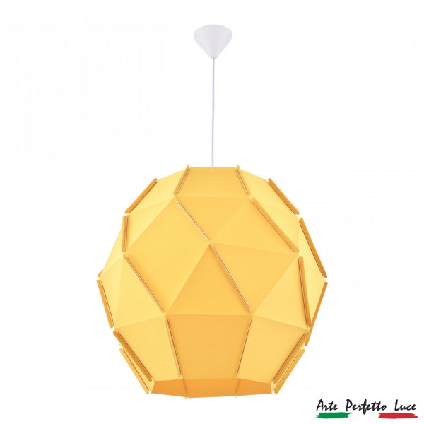Подвесной светильник с абажуром 3305.P0758-50/60 Yellow