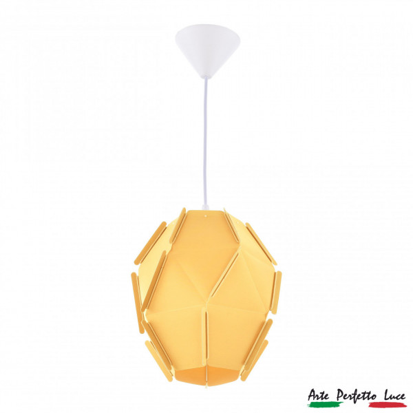 Подвесной светильник с абажуром 3305.P0196-20/25 Yellow