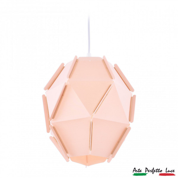 Подвесной светильник с абажуром 3305.P0196-20/25 Pink