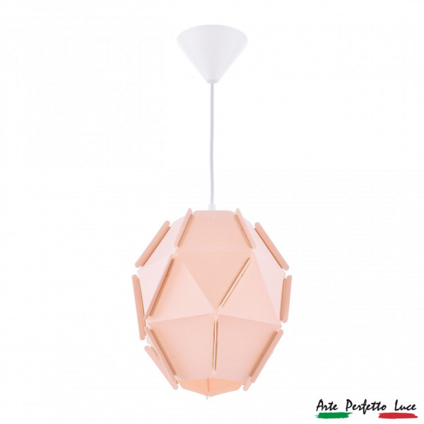Подвесной светильник с абажуром 3305.P0196-20/25 Pink