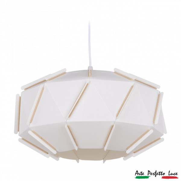Подвесной светильник с абажуром 3305.P0490-40/20 White