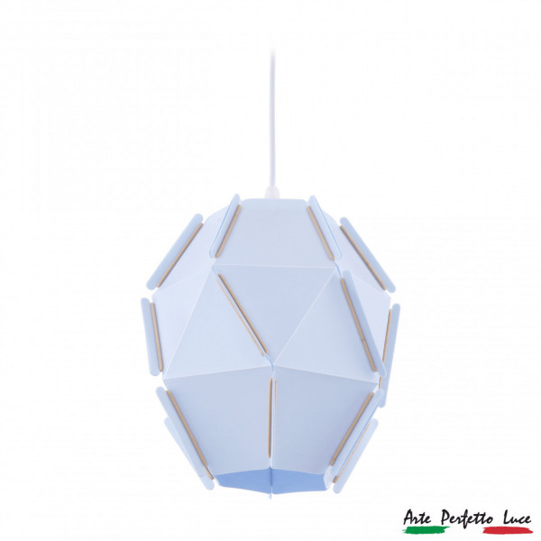 Подвесной светильник с абажуром 3305.P0196-20/25 Smoky-Blue