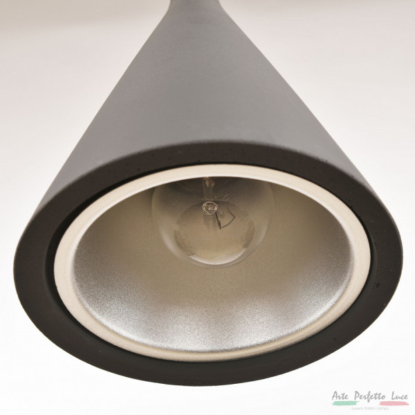Подвесной светильник из цемента 3301.KT027 Dark/Grey