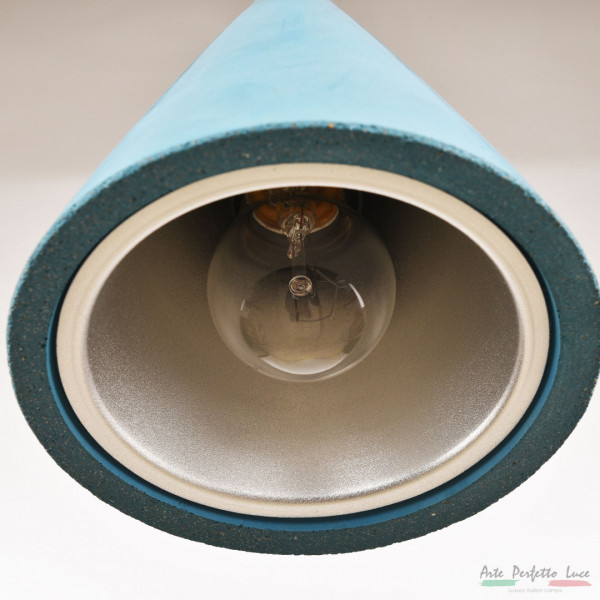 Подвесной светильник из цемента 3301.KT027 Blue