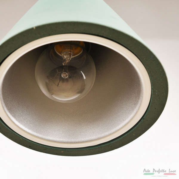 Подвесной светильник из цемента 3301.KT027 Green